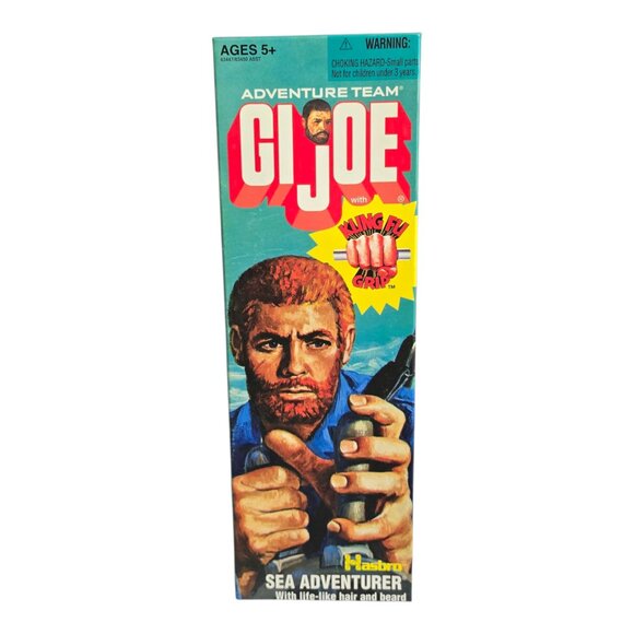 2006 GI Joe Adventure Team Action Figure Sea Adventurer Kung-Fu Grip 12" NRFB! - Picture 6 of 11